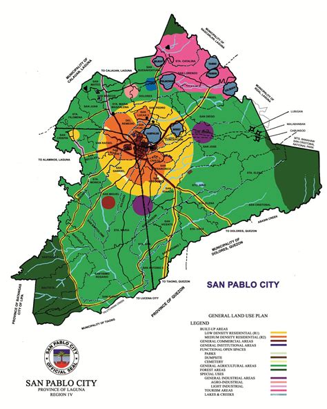 san pablo city barangay map